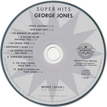 Load image into Gallery viewer, George Jones (2) : Super Hits (CD, Comp, RE)
