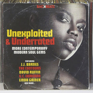 Various : Unexploited And Under-Rated  (More Contemporary Soul Gems) (CD, Comp)