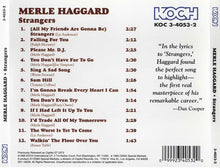 Load image into Gallery viewer, Merle Haggard : Strangers (CD, Album, RE)
