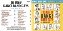 Load image into Gallery viewer, Various : The Best Of Dance Band Days Volume 1 (CD, Comp, Mono)
