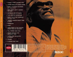 Ray Charles : Love Songs (CD, Comp, RM)