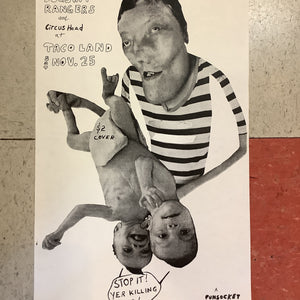 Dogshit Rangers & Circus Head at Taco Land (Poster)