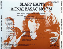 Load image into Gallery viewer, Slapp Happy : Acnalbasac Noom (CD, Album, RE)
