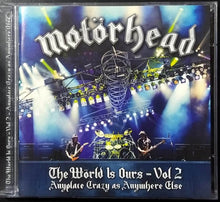 Load image into Gallery viewer, Motörhead : The Wörld Is Ours - Vol 2 (Anyplace Crazy As Anywhere Else) (2xCD, Album)
