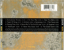 Load image into Gallery viewer, Leonard Cohen : More Best Of (CD, Comp)
