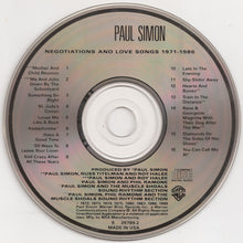 Load image into Gallery viewer, Paul Simon : Negotiations And Love Songs 1971-1986 (CD, Comp)
