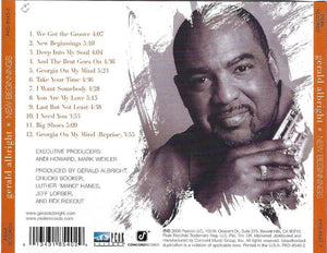 Gerald Albright : New Beginnings (CD, Album)