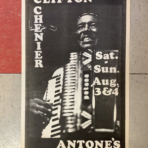 Clifton Chenier at Antone's - 1985 (Poster)