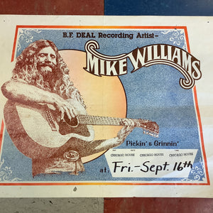 Mike Williams at Chicago House (Poster)