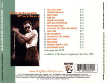 Load image into Gallery viewer, Graham Parker : King Biscuit Flower Hour Presents Graham Parker (CD, Album, Liv)
