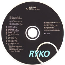 Load image into Gallery viewer, Big Star : Third / Sister Lovers (CD, Album, RE, Dis)
