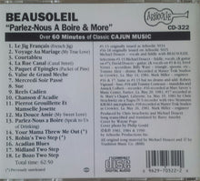 Load image into Gallery viewer, Beausoleil : Parlez-Nous A Boire &amp; More (CD, Album, RE)
