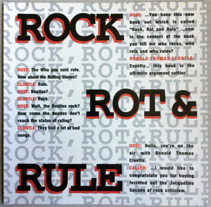 Scharpling & Wurster : Rock, Rot & Rule (CD, Album)