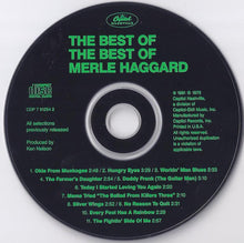 Load image into Gallery viewer, Merle Haggard : The Best Of The Best Of Merle Haggard (CD, Comp, RE)
