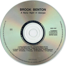 Load image into Gallery viewer, Brook Benton : A Rainy Night In Georgia (CD, Comp)

