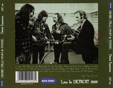 Load image into Gallery viewer, Crosby, Stills, Nash &amp; Young : Detroit Experience (CD, Unofficial)
