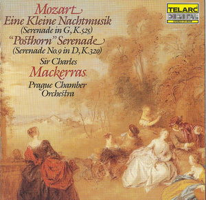 Mozart* - Sir Charles Mackerras, Prague Chamber Orchestra : Eine Kleine Nachtmusik • "Posthorn" Serenade (CD, Album, RP)