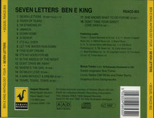 Load image into Gallery viewer, Ben E. King : Seven Letters  (CD, Album, Comp, RM)
