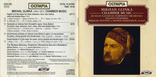 Load image into Gallery viewer, Mikhail Ivanovich Glinka - Ансамбль Солистов Государственного Академического Симфонического Оркестра СССР, Mikhail Pletnev, Leonid Ogrinchuk : Chamber Music (CD)
