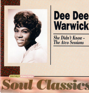 Dee Dee Warwick : She Didn't Know - The Atco Sessions (CD, Comp)