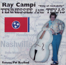 Load image into Gallery viewer, Ray Campi Featuring Pat Reyford : Tennessee And Texas (CD, Album)
