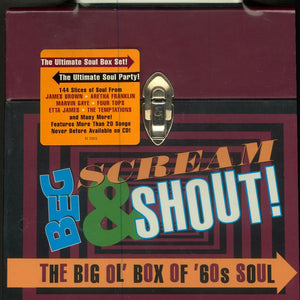 Various : Beg Scream & Shout! The Big Ol' Box Of '60s Soul (6xCD + Box, Comp, Ltd, Num)