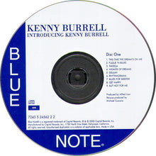 Load image into Gallery viewer, Kenny Burrell : Introducing Kenny Burrell The First Blue Note Sessions (2xCD, Comp, Mono)
