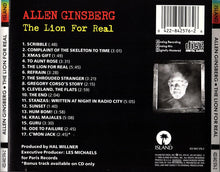 Load image into Gallery viewer, Allen Ginsberg : The Lion For Real (CD, Album)
