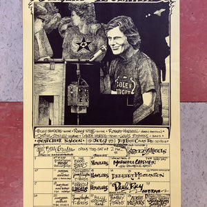 Soap Creek Saloon July Calendar - 1977 (Poster)