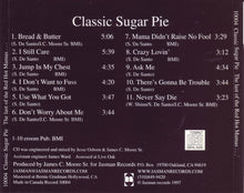 Load image into Gallery viewer, Sugar Pie DeSanto : Classic Sugar Pie (CD, Album)
