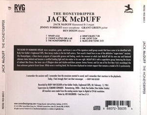 Jack McDuff* : The Honeydripper (CD, Album, RE, RM)