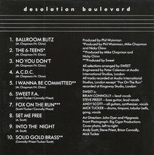 Load image into Gallery viewer, Sweet* : Desolation Boulevard (CD, Album, RE, Cap)
