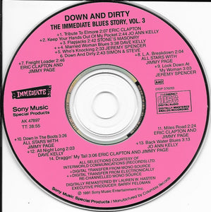 Various : Down And Dirty - The Immediate Blues Story, Vol. 3 (CD, Comp)