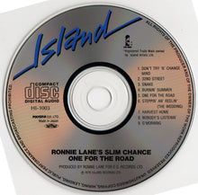 Load image into Gallery viewer, Ronnie Lane&#39;s Slim Chance* : One For The Road (CD, Album)
