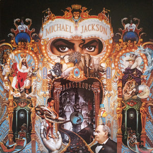 Michael Jackson : Dangerous (2xLP, Album, RE, 180)