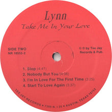 Load image into Gallery viewer, Lynn (19) : Take Me In Your Love (LP)
