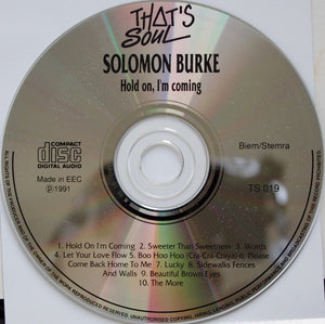 Solomon Burke : Hold On, I'm Coming (CD, Comp)