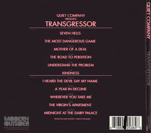 Quiet Company : Transgressor (CD, Album)