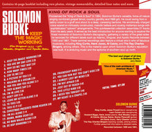 Load image into Gallery viewer, Solomon Burke : Keep The Magic Working (Original 1955-1961 Atlantic, Singular And Apollo Sides) (CD, Comp)
