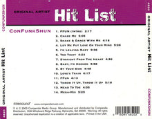Load image into Gallery viewer, Con Funk Shun : Original Artist Hit List (CD, Comp)
