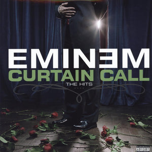 the album cover for Eminem - Curtain Call: The Hits [LP]
