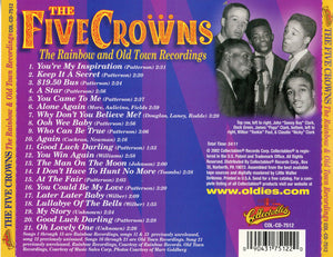 The Five Crowns : The Rainbow And Old Town Recordings (CD, Album, Comp)