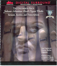 Load image into Gallery viewer, Bach*, George Ritchie, Joan Lippincott : The Uncommon Bach - Johann Sebastian Bach Organ Works - Variants, Rarities, And Transcriptions (DVD-A, Multichannel, DTS)
