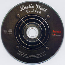Load image into Gallery viewer, Leslie West : Soundcheck (CD, Album)
