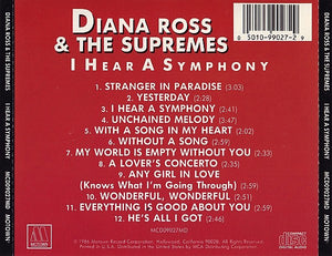 The Supremes : I Hear A Symphony (CD, Album, RE)