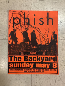 Phish at The Backyard - 1994 (Poster)