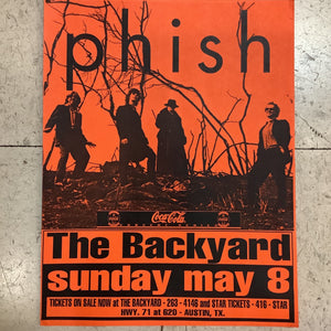 Phish at The Backyard - 1994 (Poster)