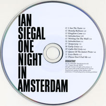 Load image into Gallery viewer, Ian Siegal : One Night In Amsterdam (CD)
