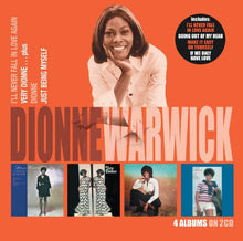 Load image into Gallery viewer, Dionne Warwick : I&#39;ll Never Fall In Love Again + Very Dionne...Plus + Dionne + Just Being Myself (2xCD, Comp)
