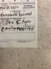 Load image into Gallery viewer, Soap Creek Saloon August Calendar - 1977 (Poster)
